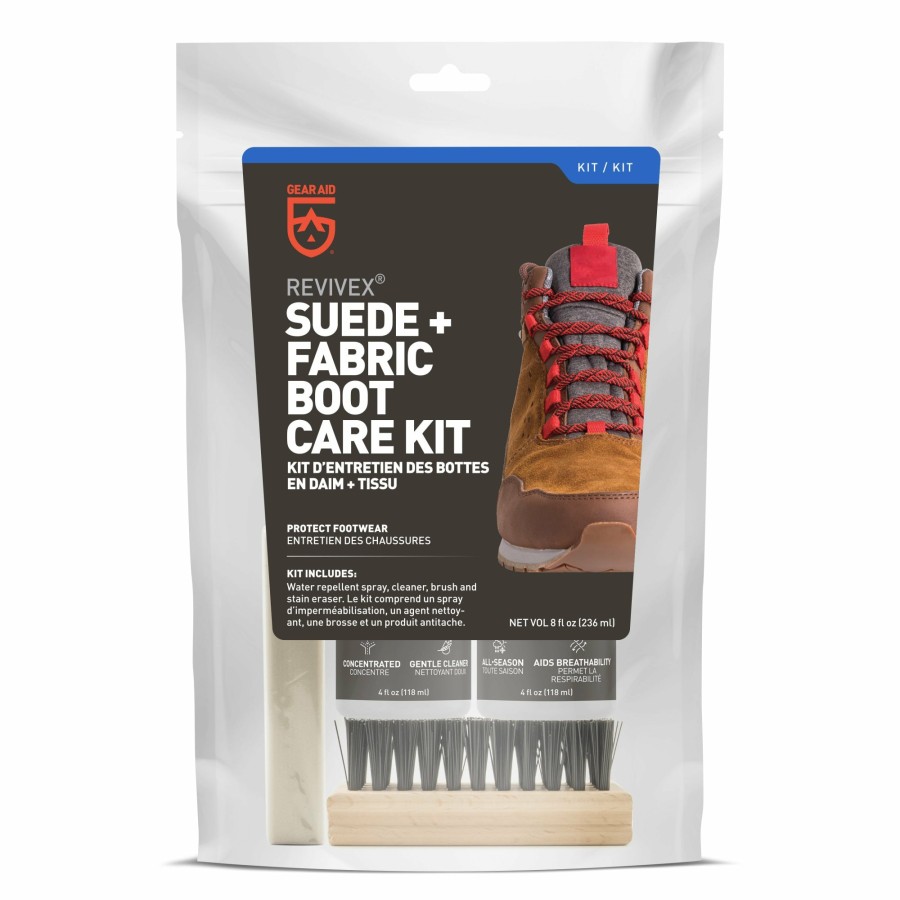 ACTIVITY|KITS|CARE GEAR AID | Revivex Suede Boot Care Kit